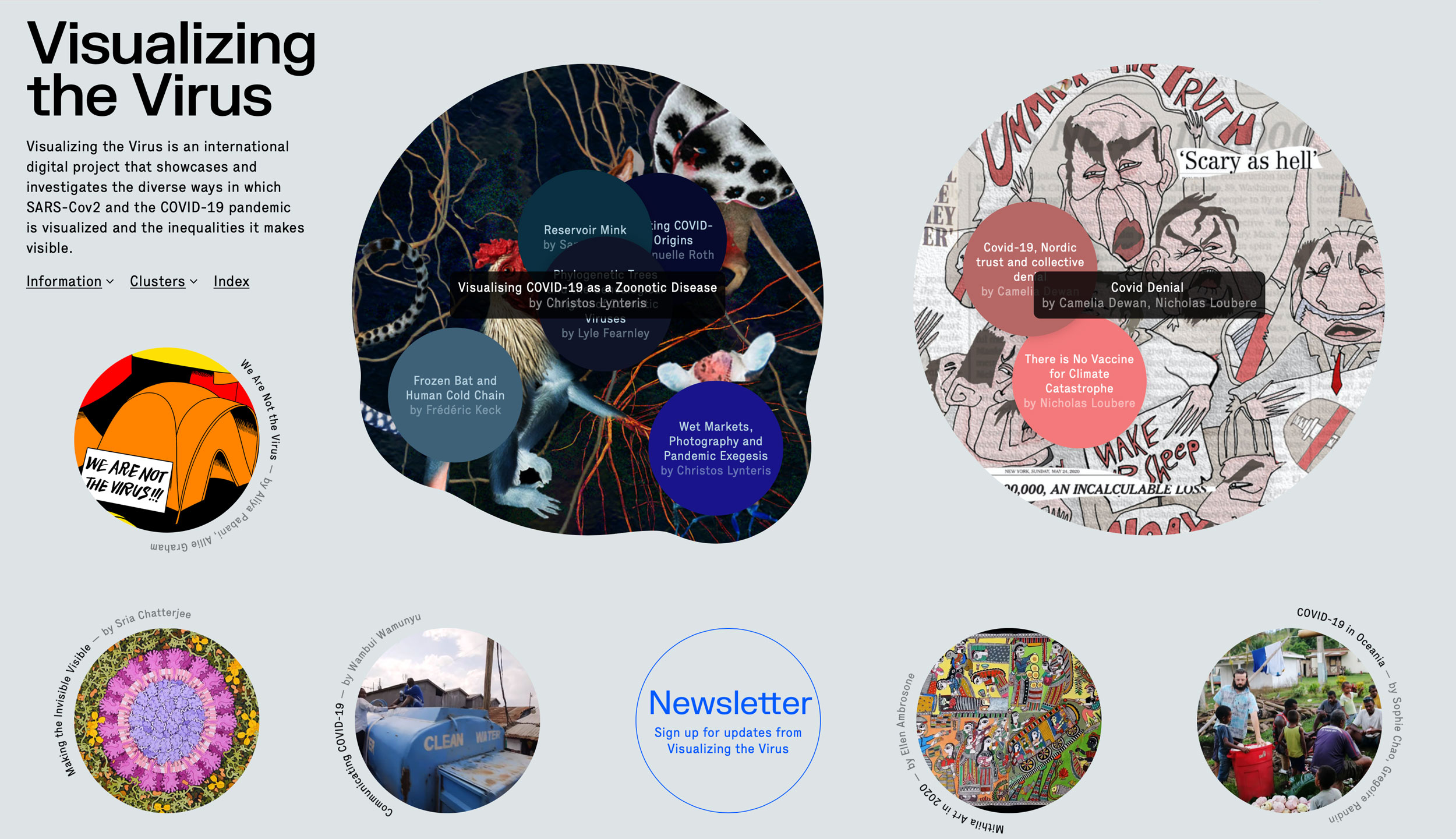 Magazine Visualizing The Virus Laura Splan